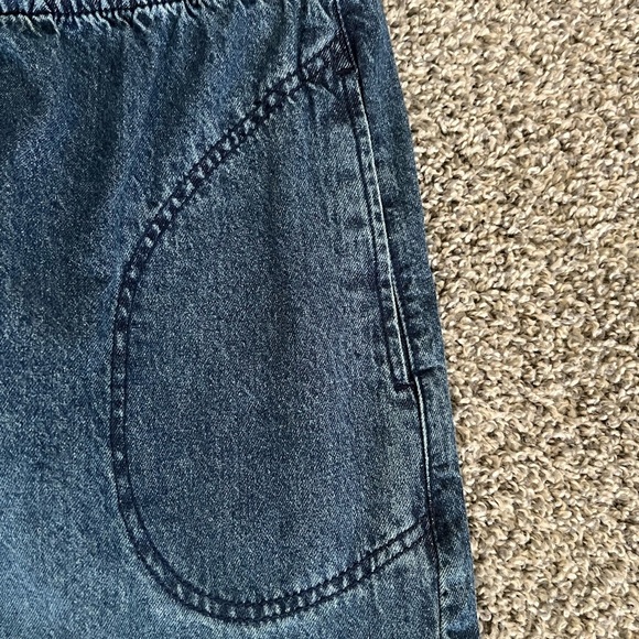 STEVE MADDEN Wide Leg Pull-On Jeans - Picture 6 of 8